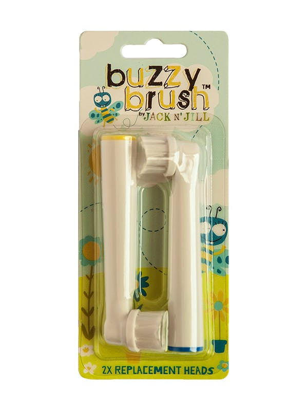 Jack N' Jill Replacement Brushes Buzzy Brush 2 st