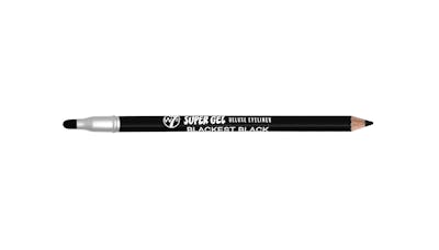 W7 Super Gel Deluxe Eyeliner Pencil Blackest Black 1 st