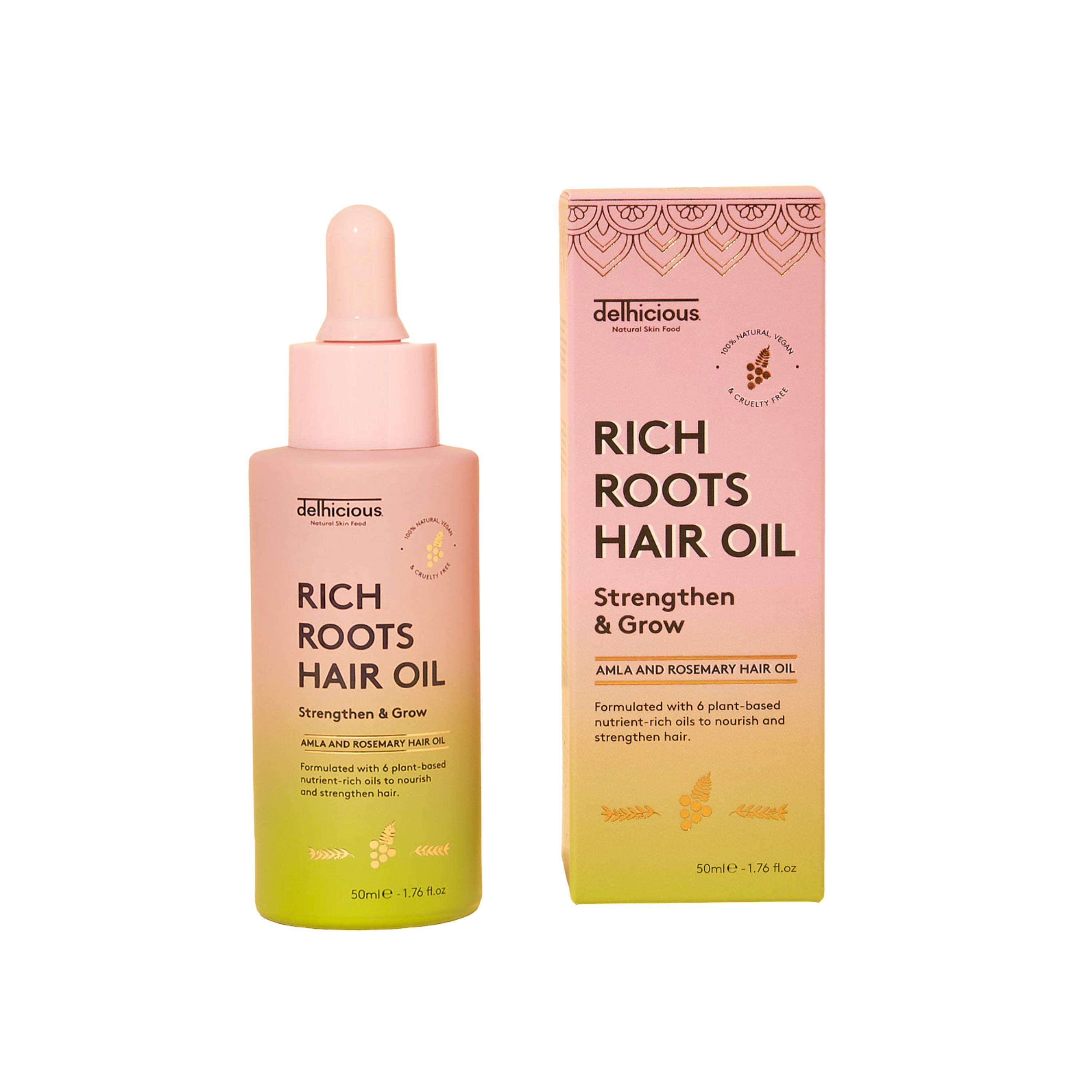 Delhicious Rich Roots Hair & Scalp Oil 50 ml