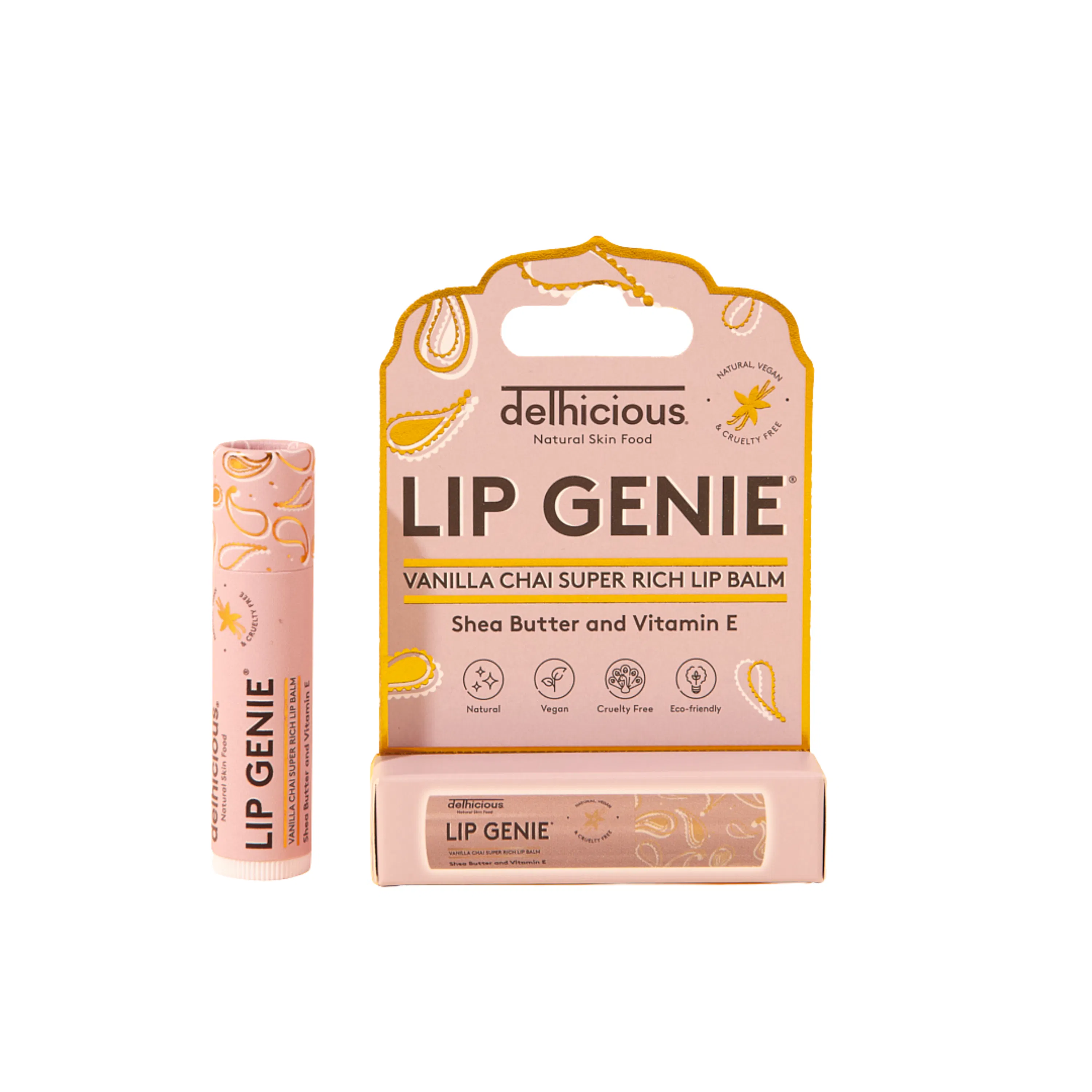 Delhicious Lip Genie Vanilla Chai Super Rich Lip Balm 4.25 g