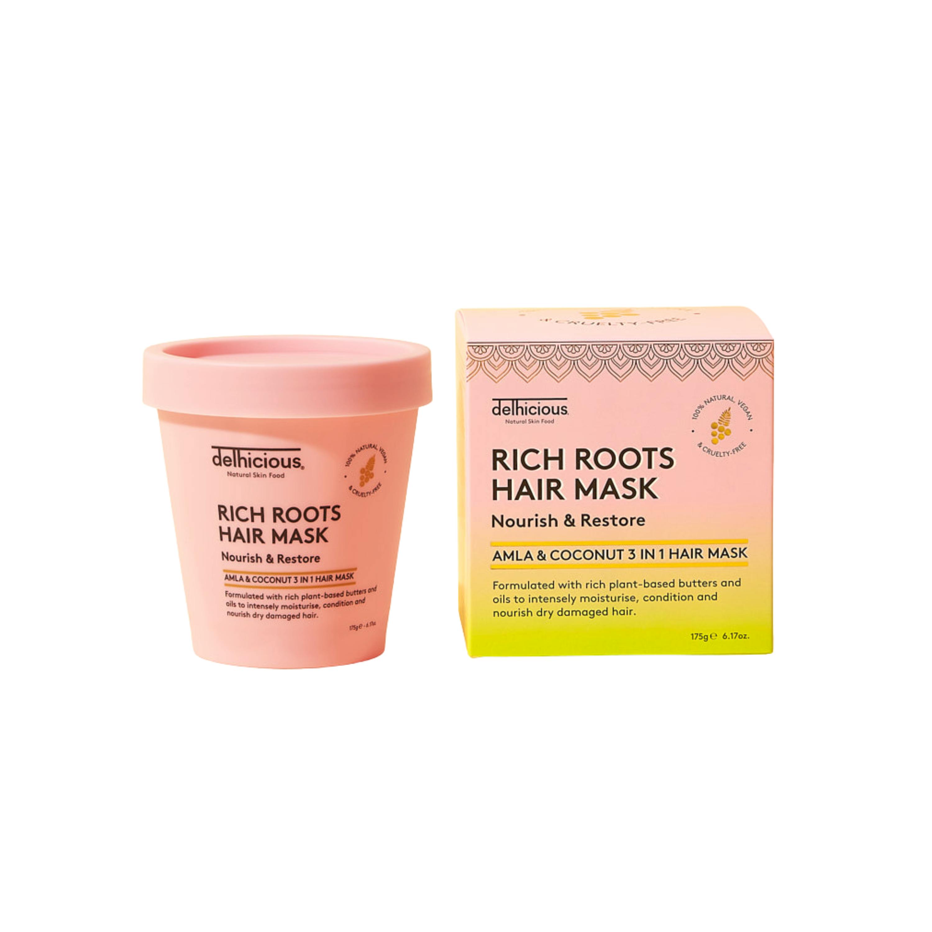 Delhicious Rich Roots 3-In-1 Hair Mask 175 g