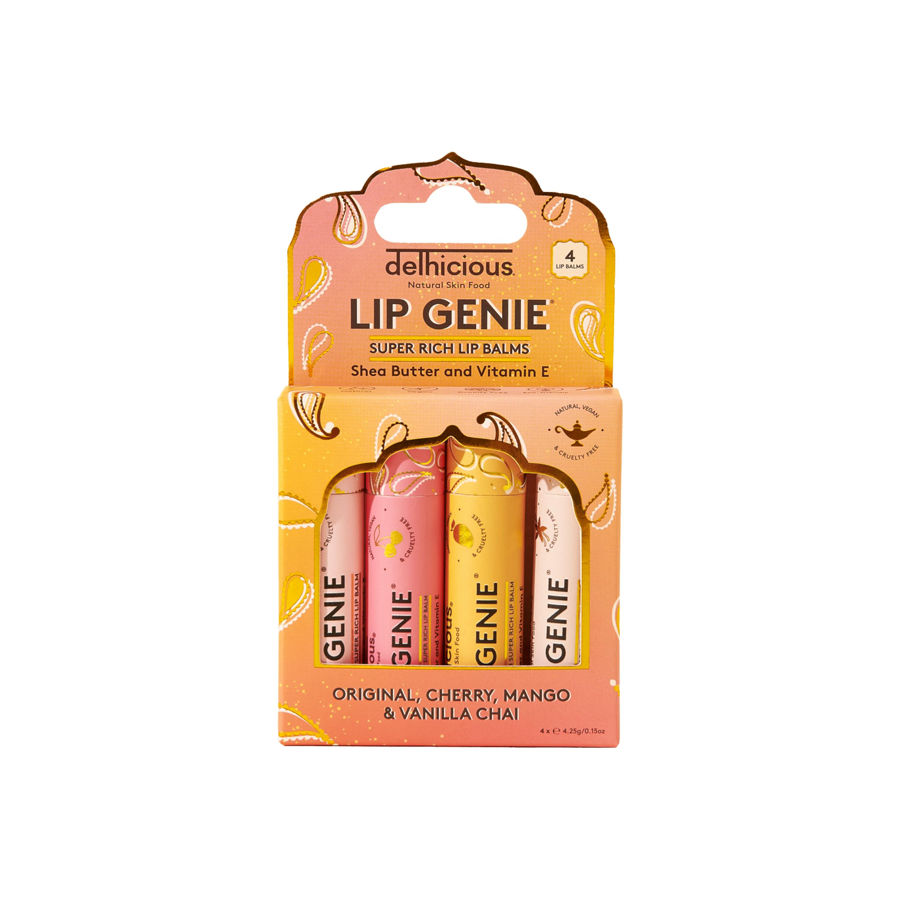 Delhicious Lip Genie Set 4.25 g + 4.25 g + 4.25 g + 4.25 g