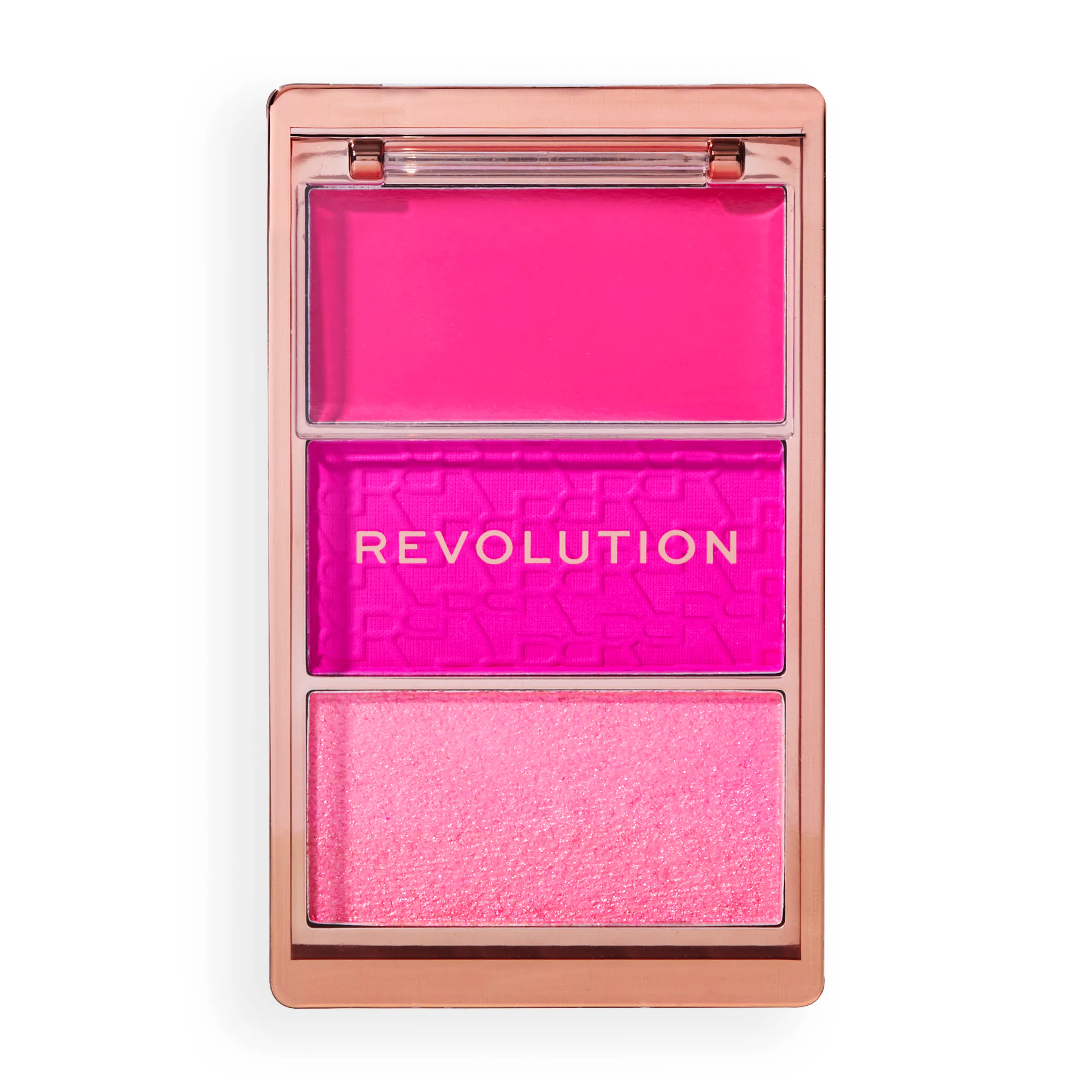 Revolution Blush Icon Palette Hot Pink Flag 9.8 g
