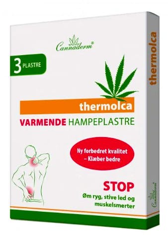 Cannaderm Thermolca Plastre 3 stk