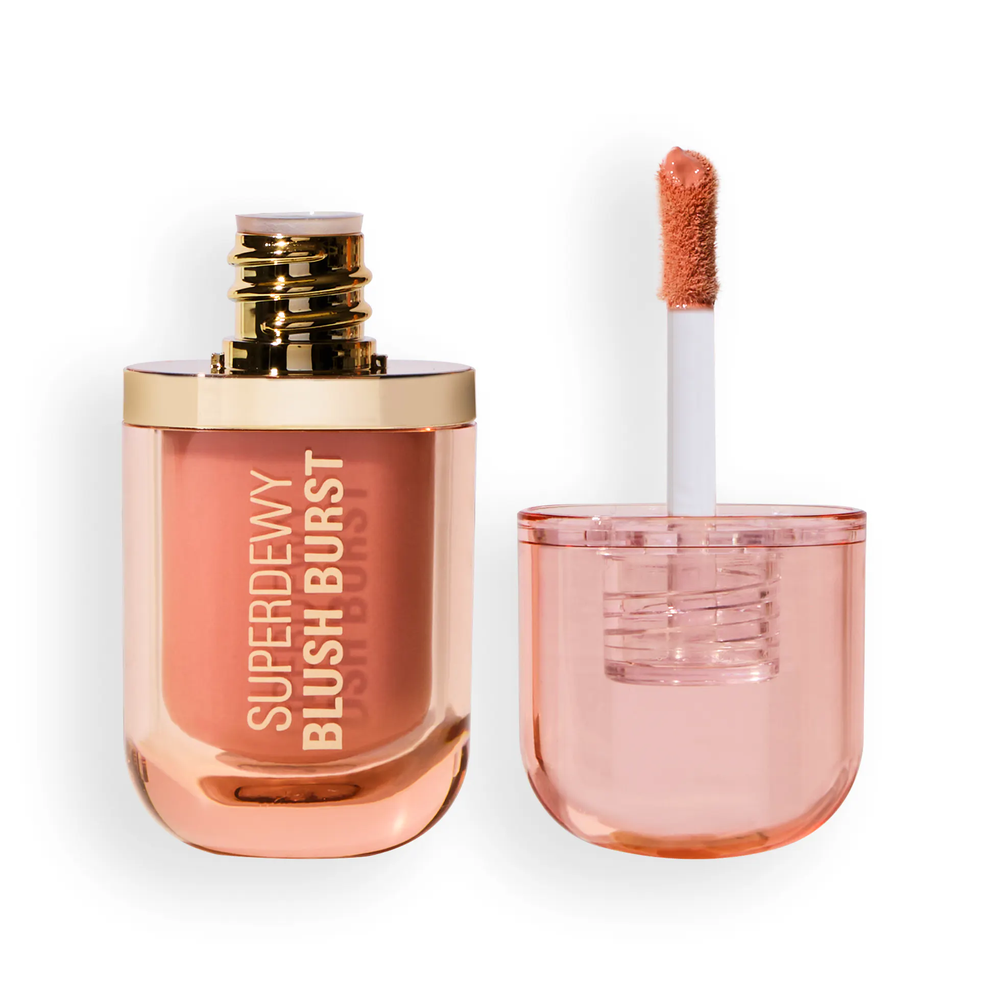 Revolution Superdewy Blush Plump Serum Liquid Blush Pink Fizz Soft Pink 4.2 ml
