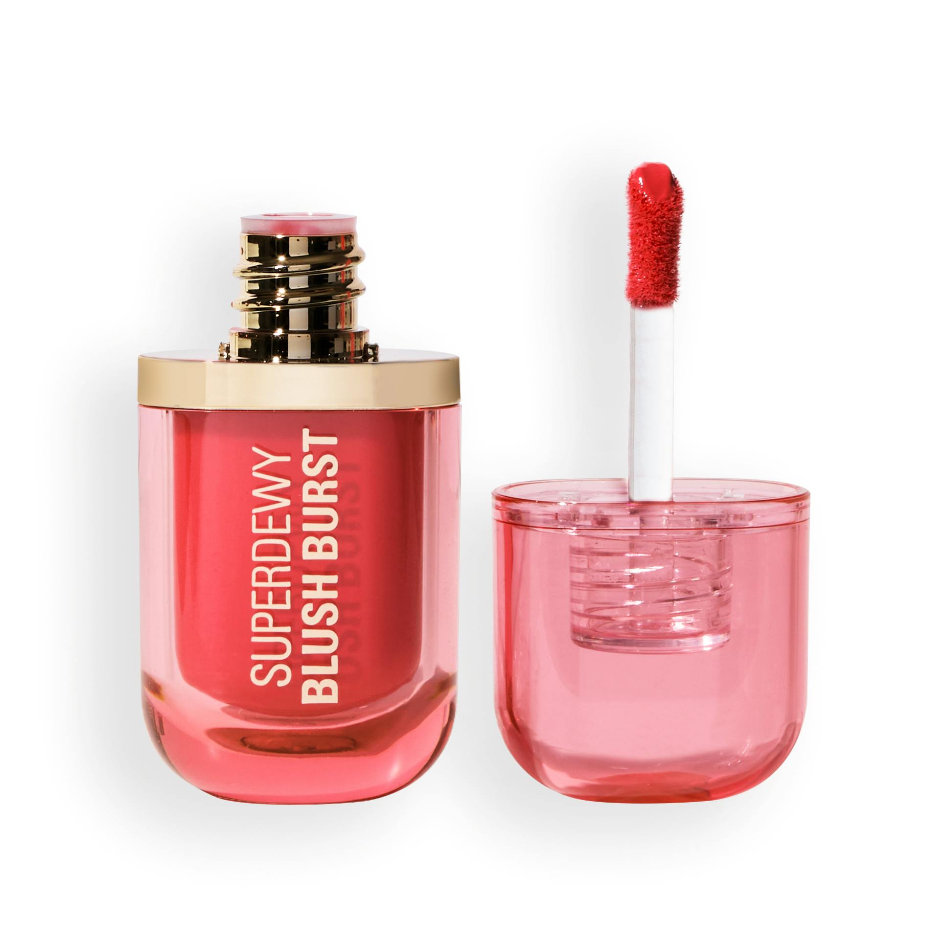 Revolution Superdewy Blush Plump Serum Liquid Blush Watermelon Pop Coral 4.2 ml