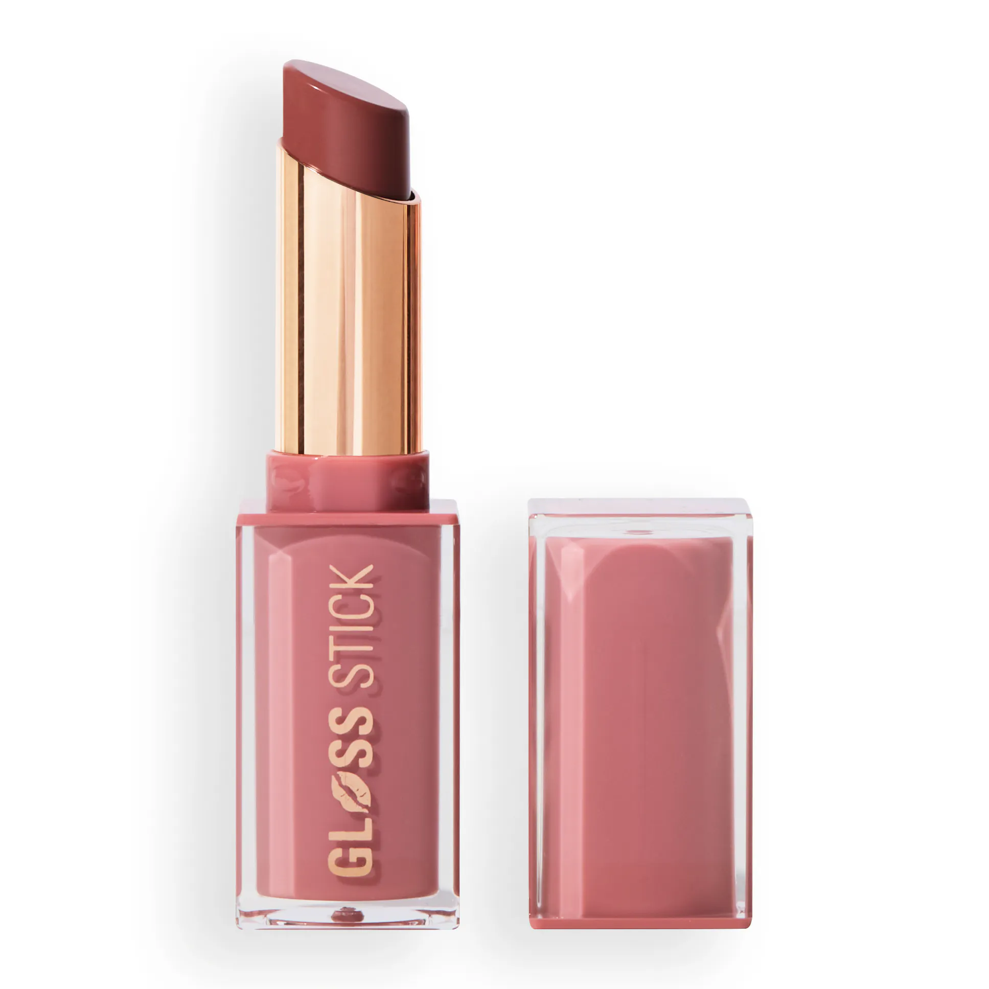 Revolution Pout Lip Gloss Stick Creme Brulee Mauve 3 g