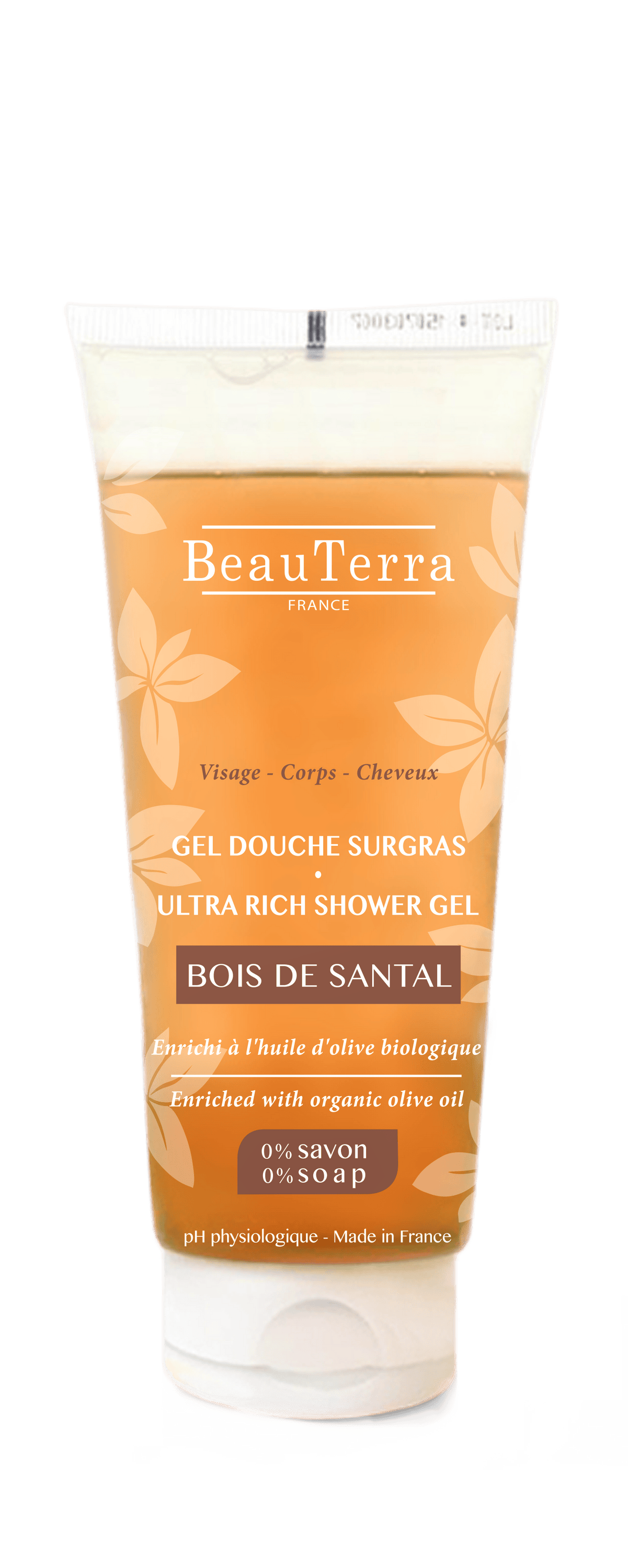 BeauTerra Ultra Rich Shower Gel Bois De Santal 200 ml