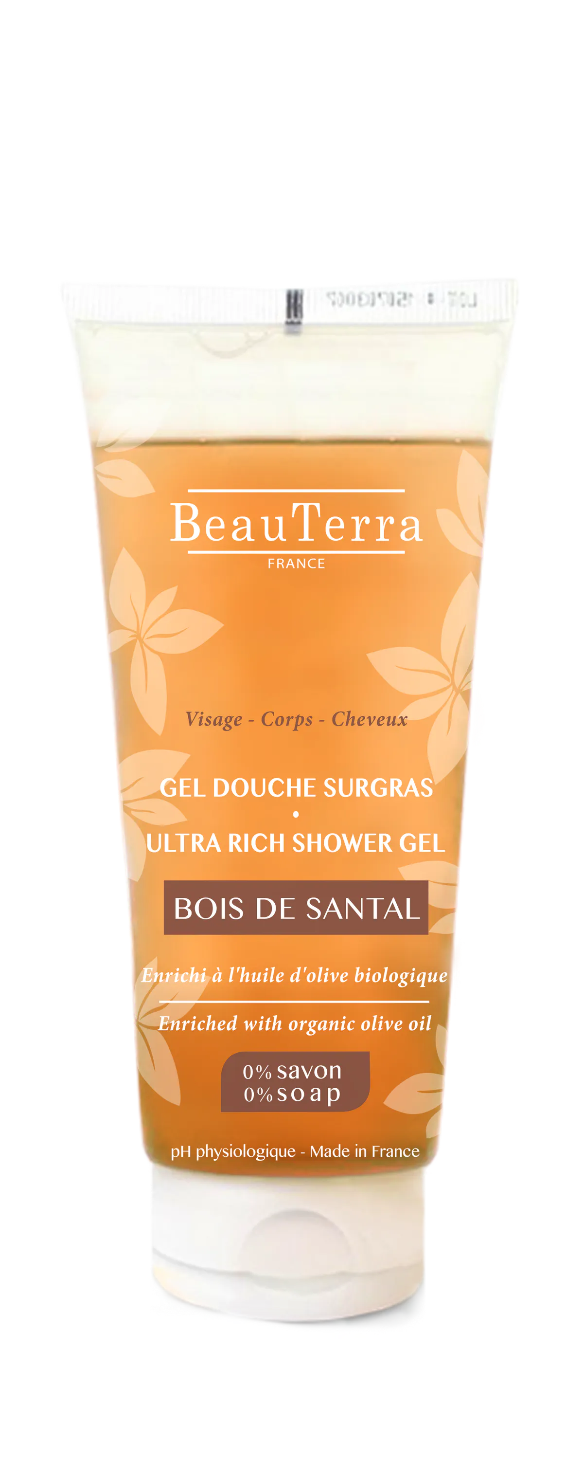 BeauTerra Ultra Rich Shower Gel Bois De Santal 200 ml
