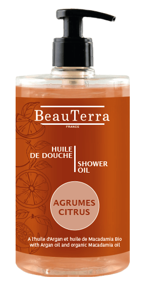 BeauTerra Shower Oils Citrus 750 ml