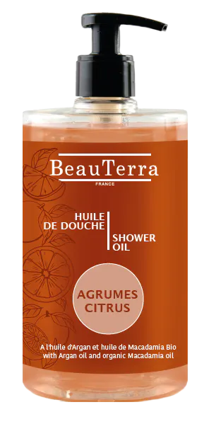 BeauTerra Shower Oils Citrus 750 ml