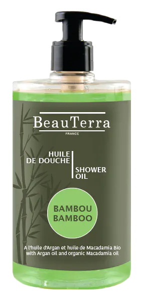 BeauTerra Shower Oils Bamboo 750 ml