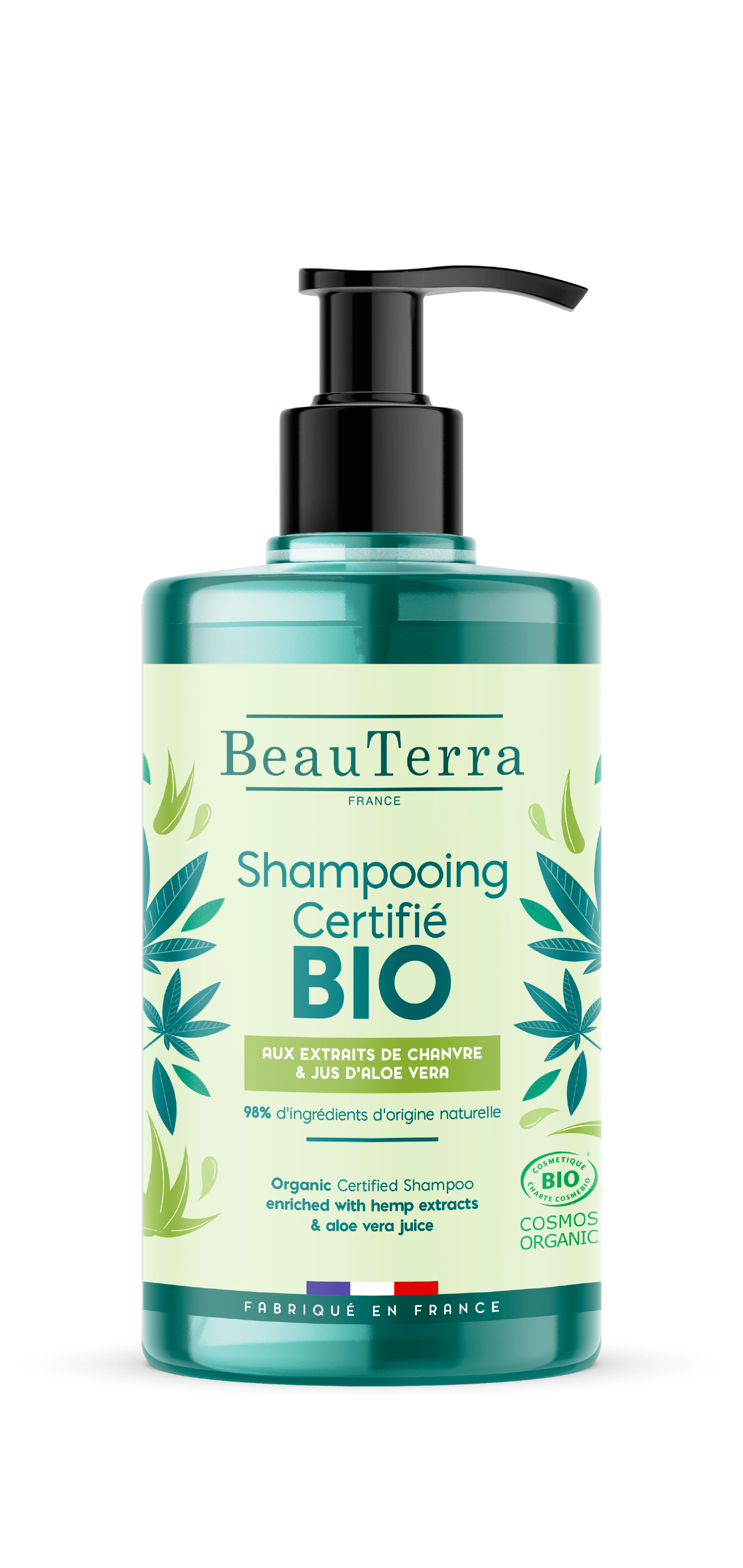 BeauTerra Organic Shampoo 750 ml