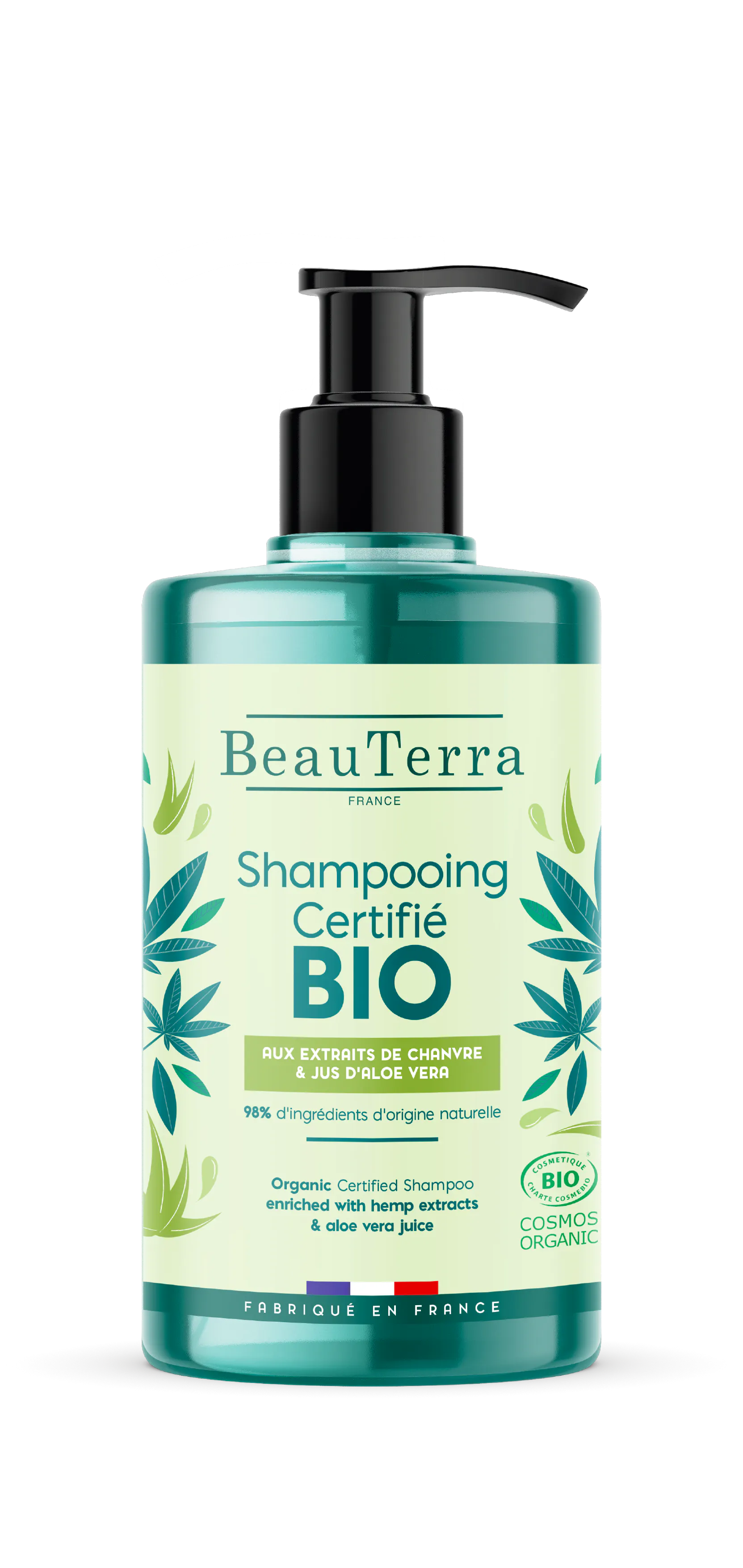BeauTerra Organic Shampoo 750 ml