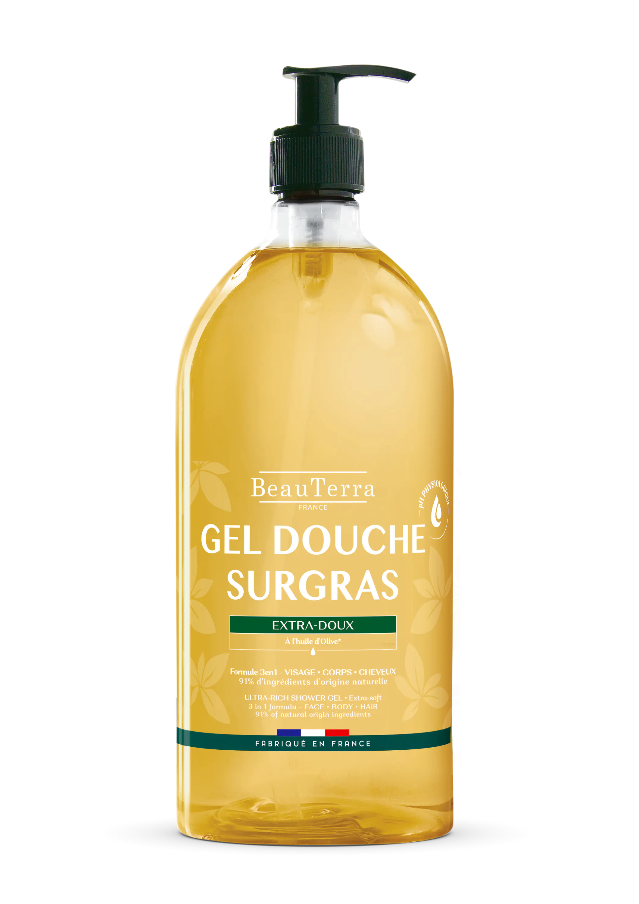 BeauTerra Ultra Rich Shower Gel Haute Tol&eacute;rance 1000 ml