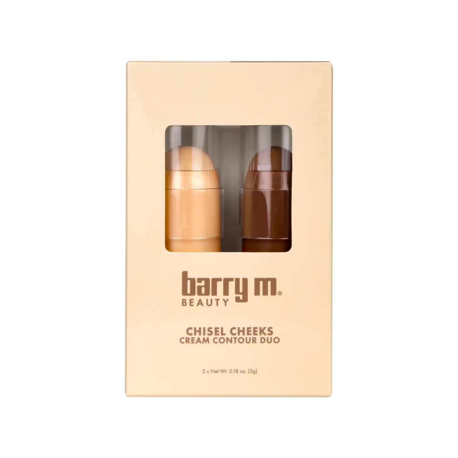 Barry M. Flawless Chisel Cheeks Contour Creams 2 pcs