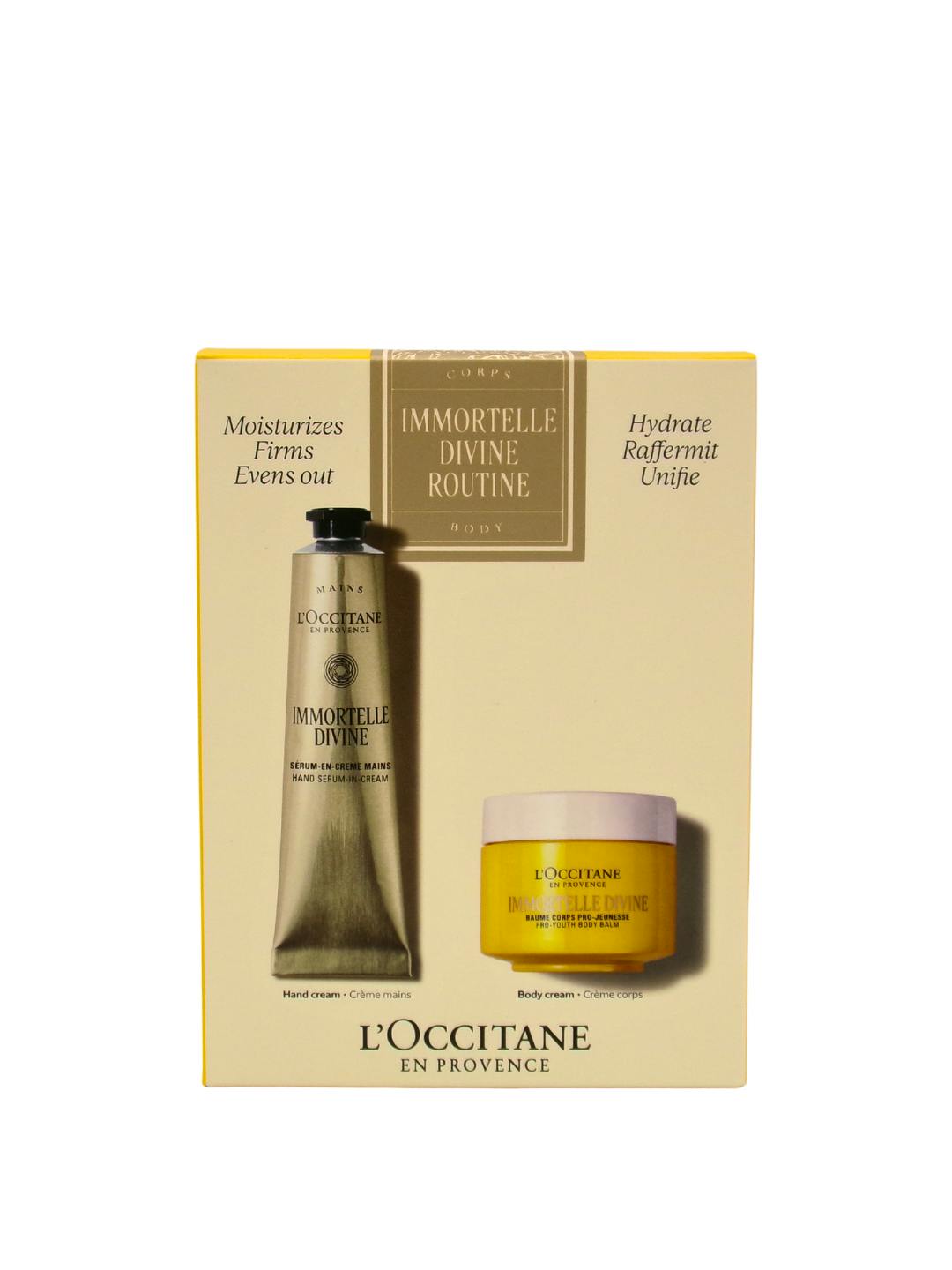 L'Occitane En Provence Immortelle Body Care Set 2 pcs