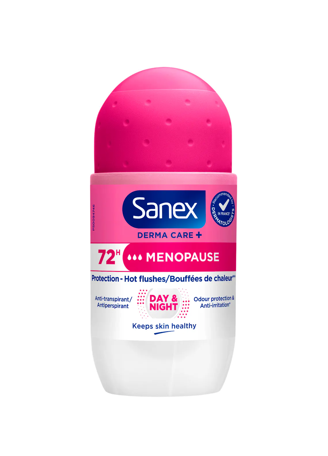 Sanex Derma Care+ Menopause 72h Roll-on Deodorant 53 ml