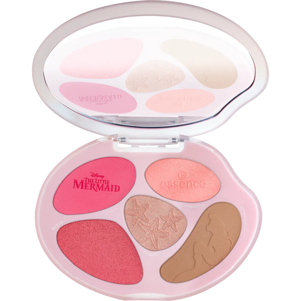 Essence Disney The Little Mermaid Face Palette 01 The World Is My Oyster 1 pcs