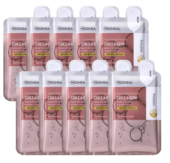 Mediheal Collagen Nude Gel Mask 10 st