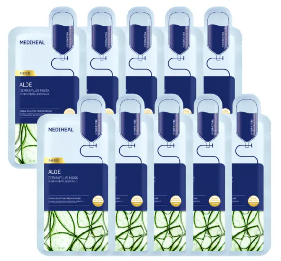 Mediheal Dermaplus Aloe Mask 10 st