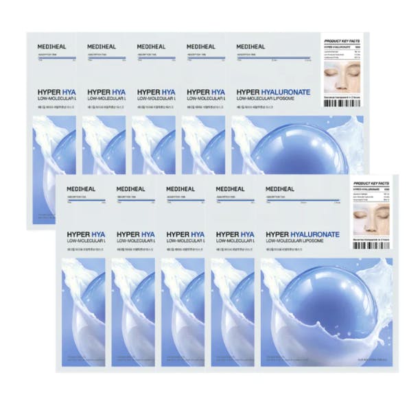 Mediheal Hyper Hyaluronate Mask 10 pcs