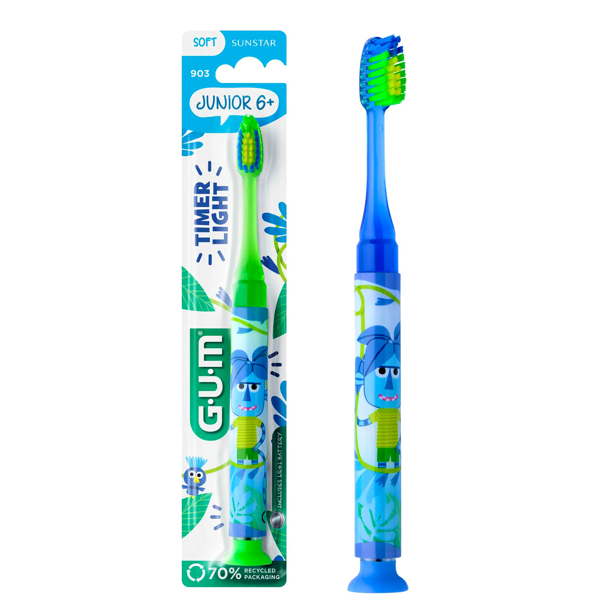 GUM Light-Up Toothbrush 7+ Years 1 pcs