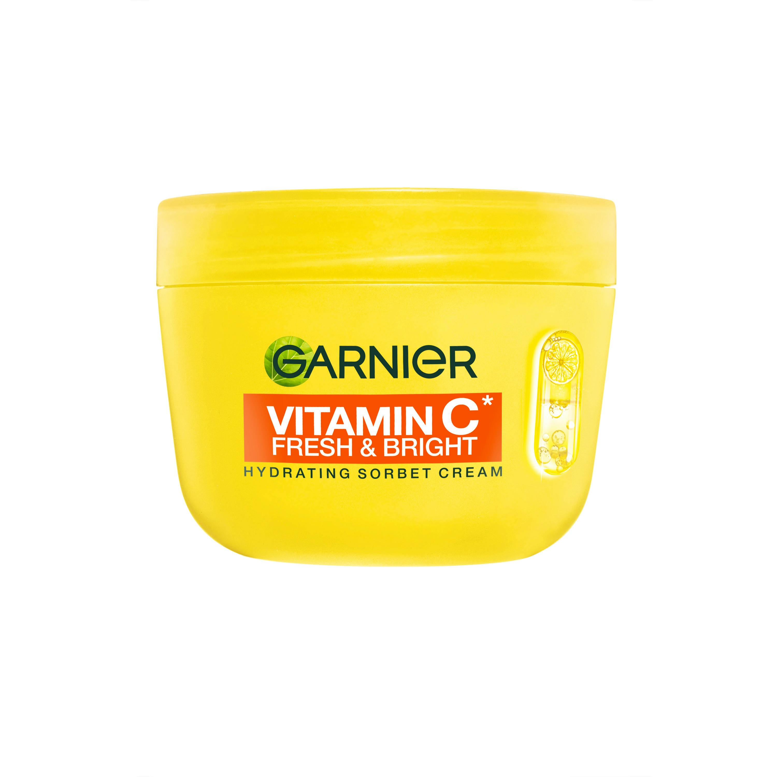 Garnier Vitamin C* Fresh & Bright Hydrating Sorbet Cream 85 ml