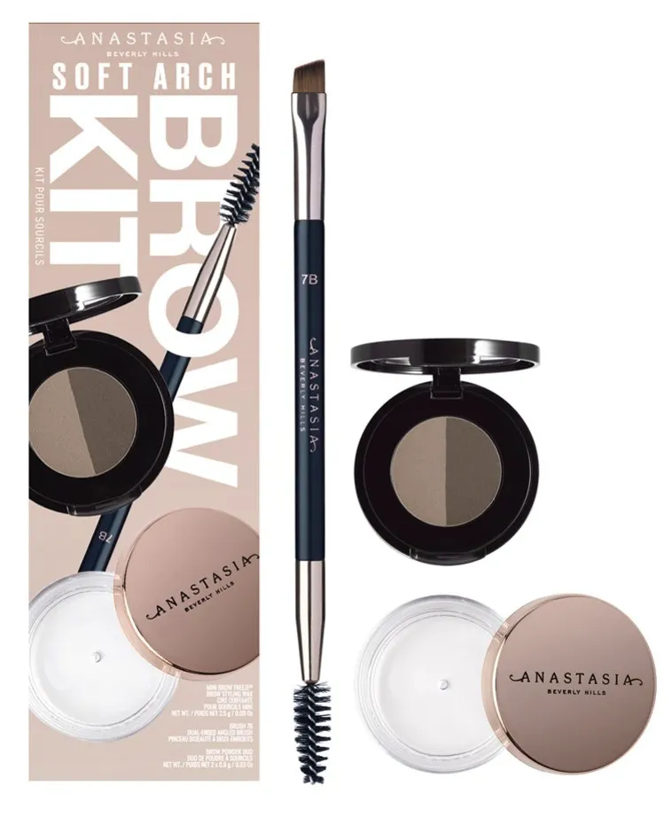 Anastasia Beverly Hills Soft Arch Brow Kit Dark Brown 3 pcs