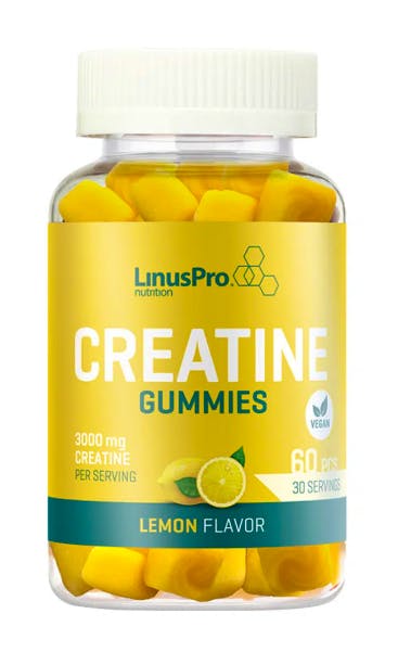 LinusPro Creatine Gummies 60 pcs