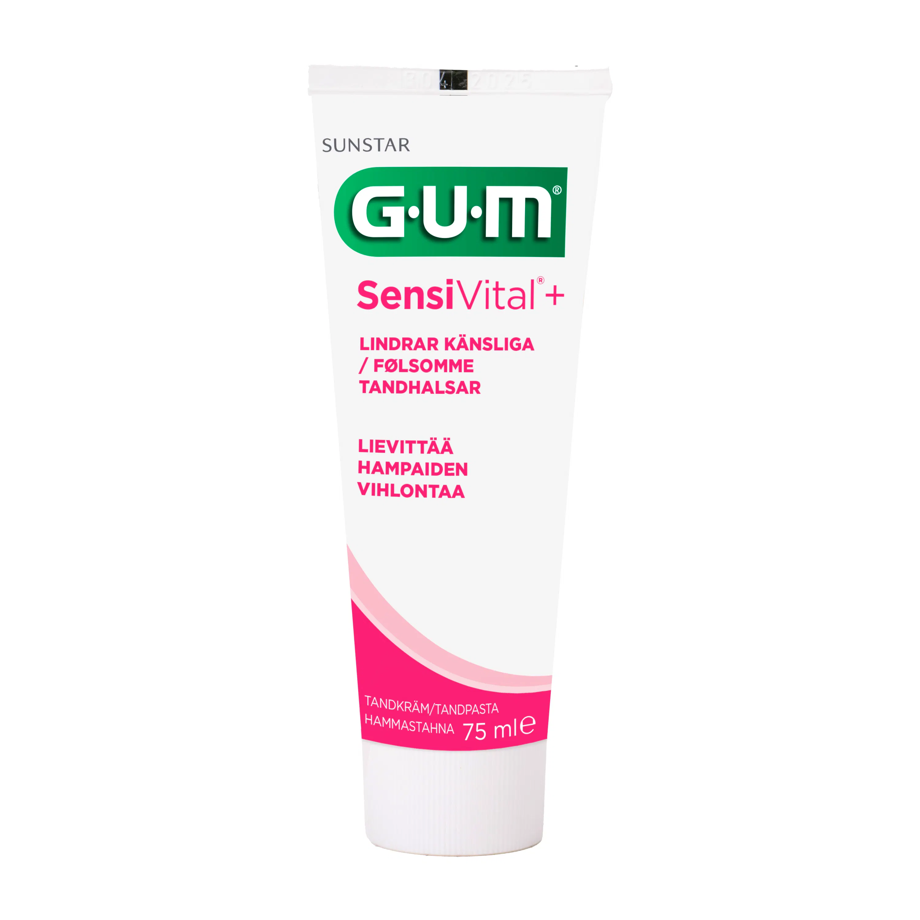 GUM Toothpaste SensiVital+ 75 ml