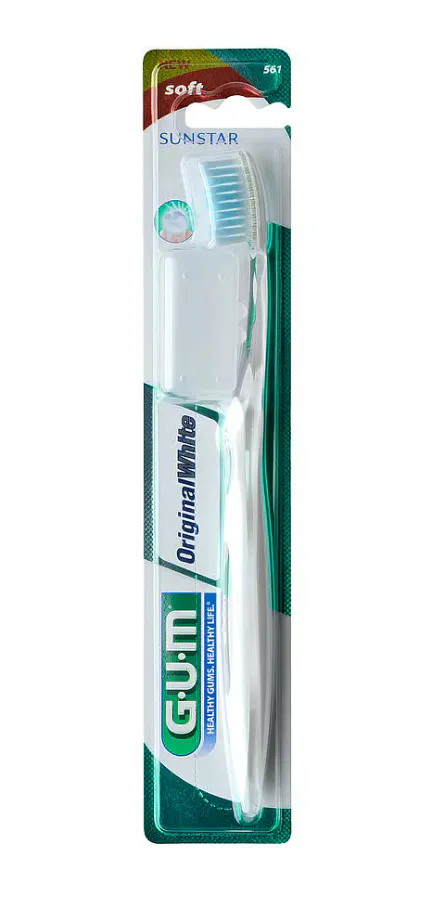 GUM Toothbrush Original White Soft 1 pcs