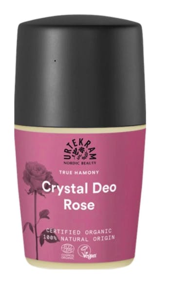 Urtekram Rose Deo Crystal Roll-On 50 ml