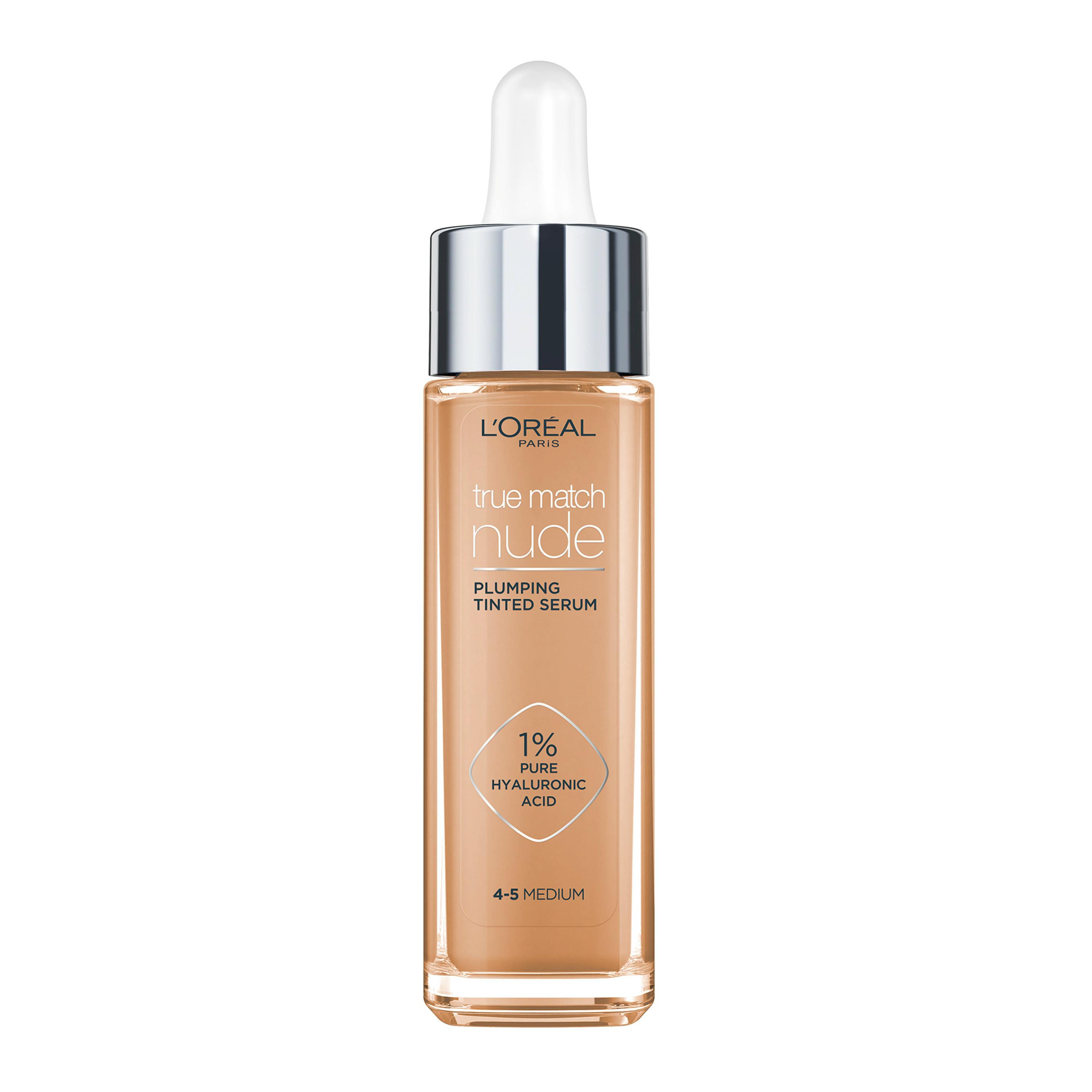 L'Oréal Paris True Match Nude Plumping Tinted Serum Medium 4-5 30 ml