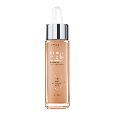 L'Oréal Paris True Match Nude Plumping Tinted Serum Medium 4-5 30 ml