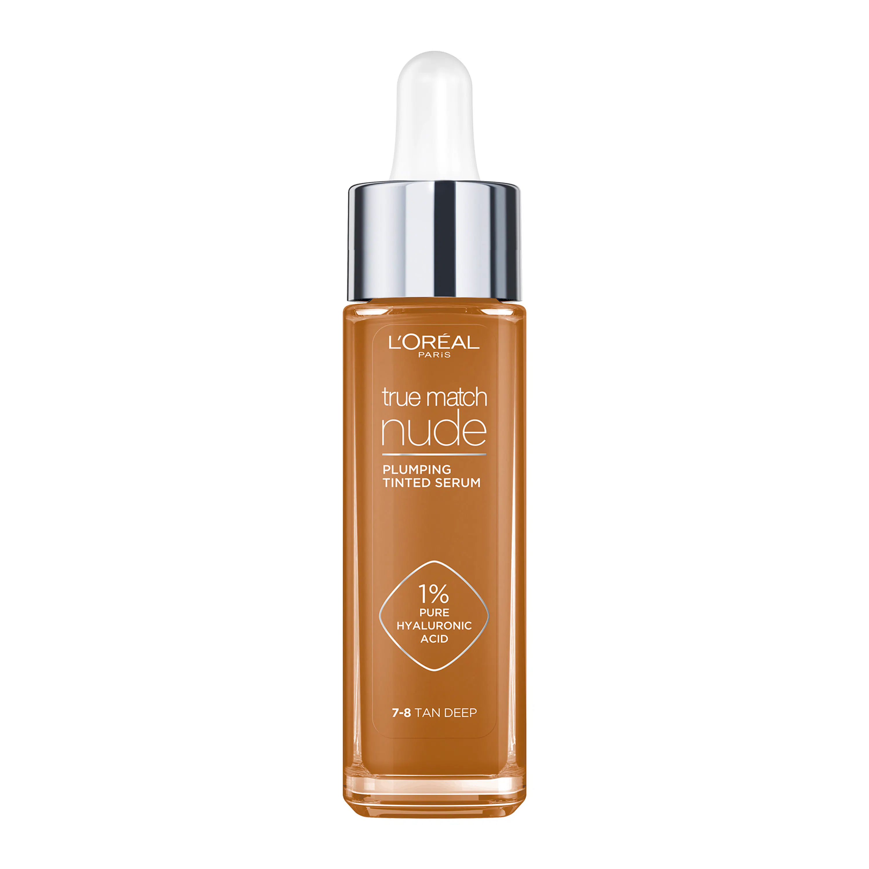 L'Oréal Paris True Match Nude Plumping Tinted Serum Tan Deep 7-8 30 ml