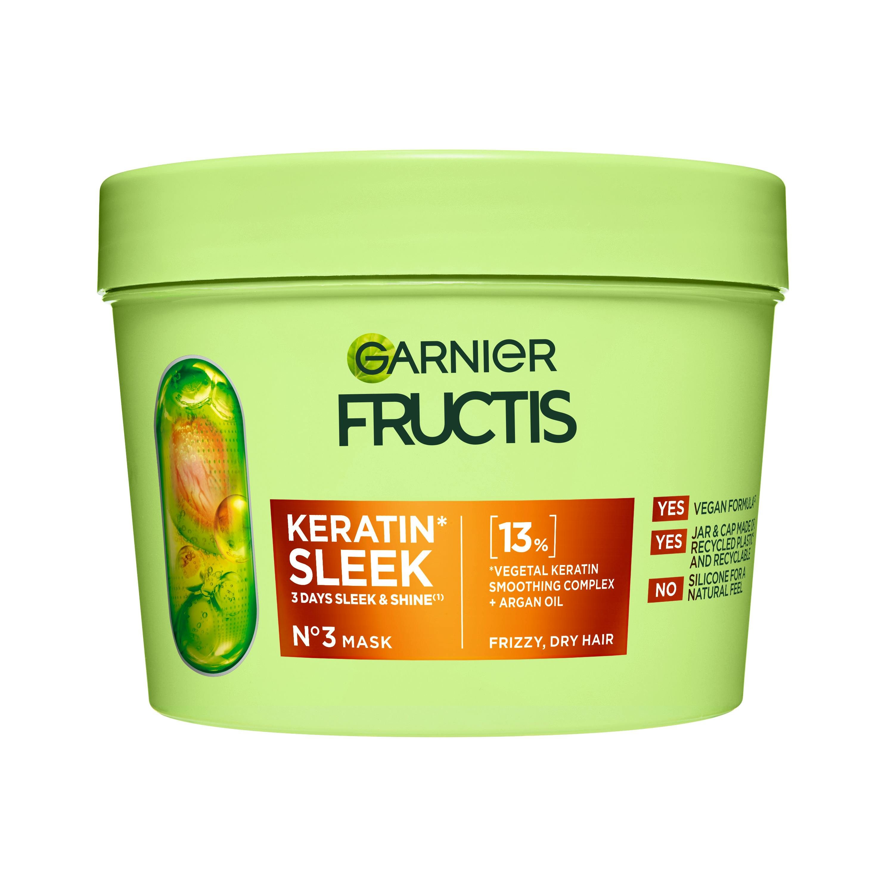 Garnier Fructis Keratin Sleek Hairmask 370 ml