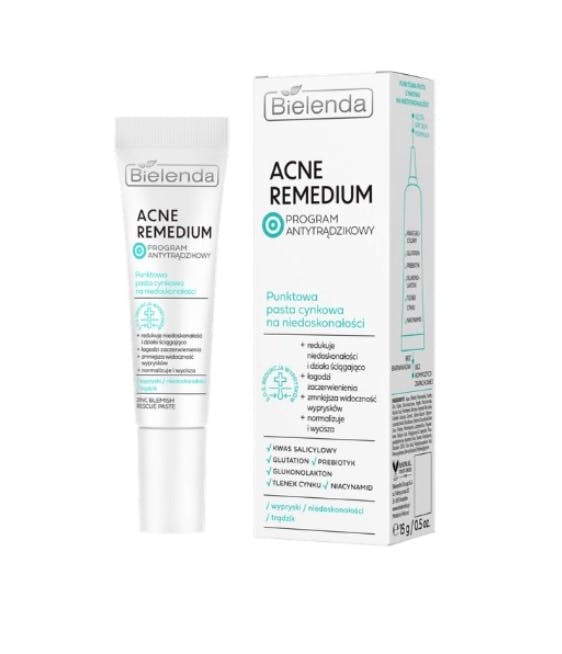 Bielenda Acne Spot Remedy Zinc Paste for Imperfections 15 g