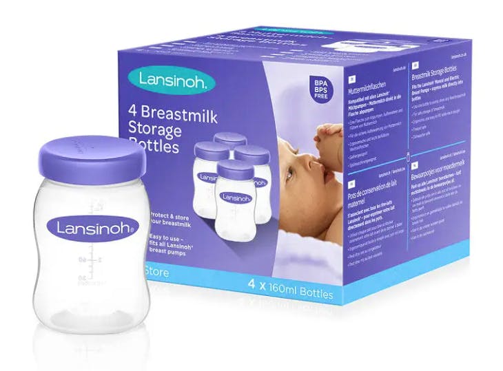 Lansinoh Breastmilk Storage Bottles 160 ml 4 st