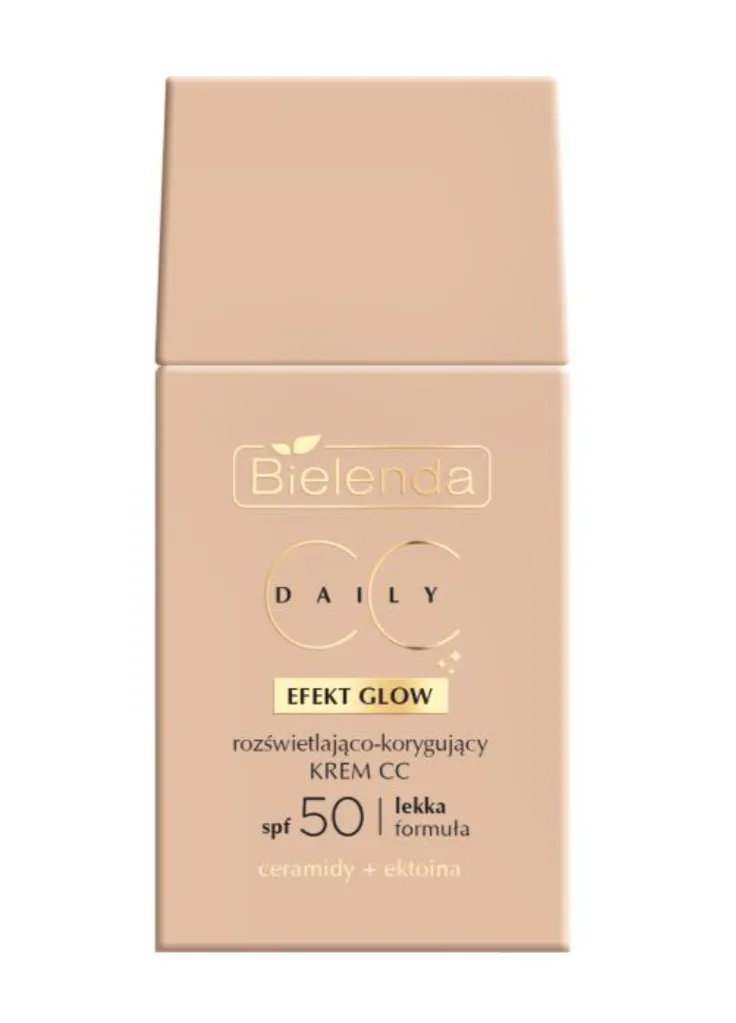 Bielenda Daily CC Moisturizing & Correcting Cream SPF50 Glow Effect 40 ml