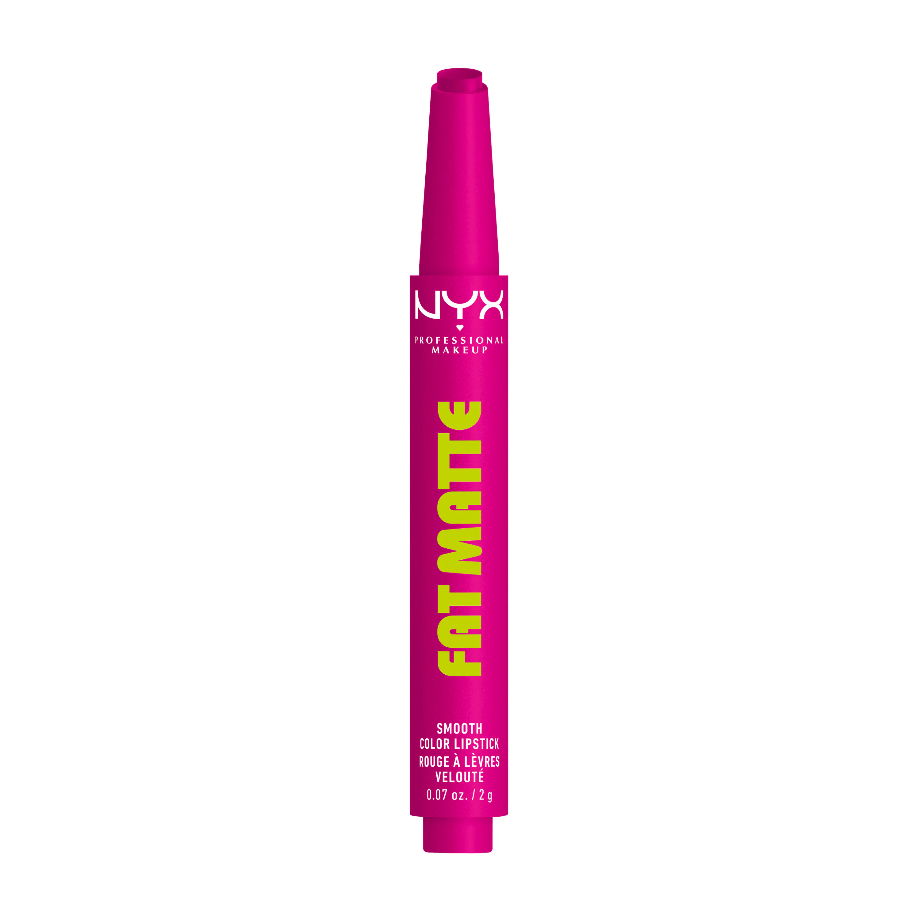 NYX Professional Make-Up Fat Matte Slick Click 13 Fluffy Fuchsia 8 ml