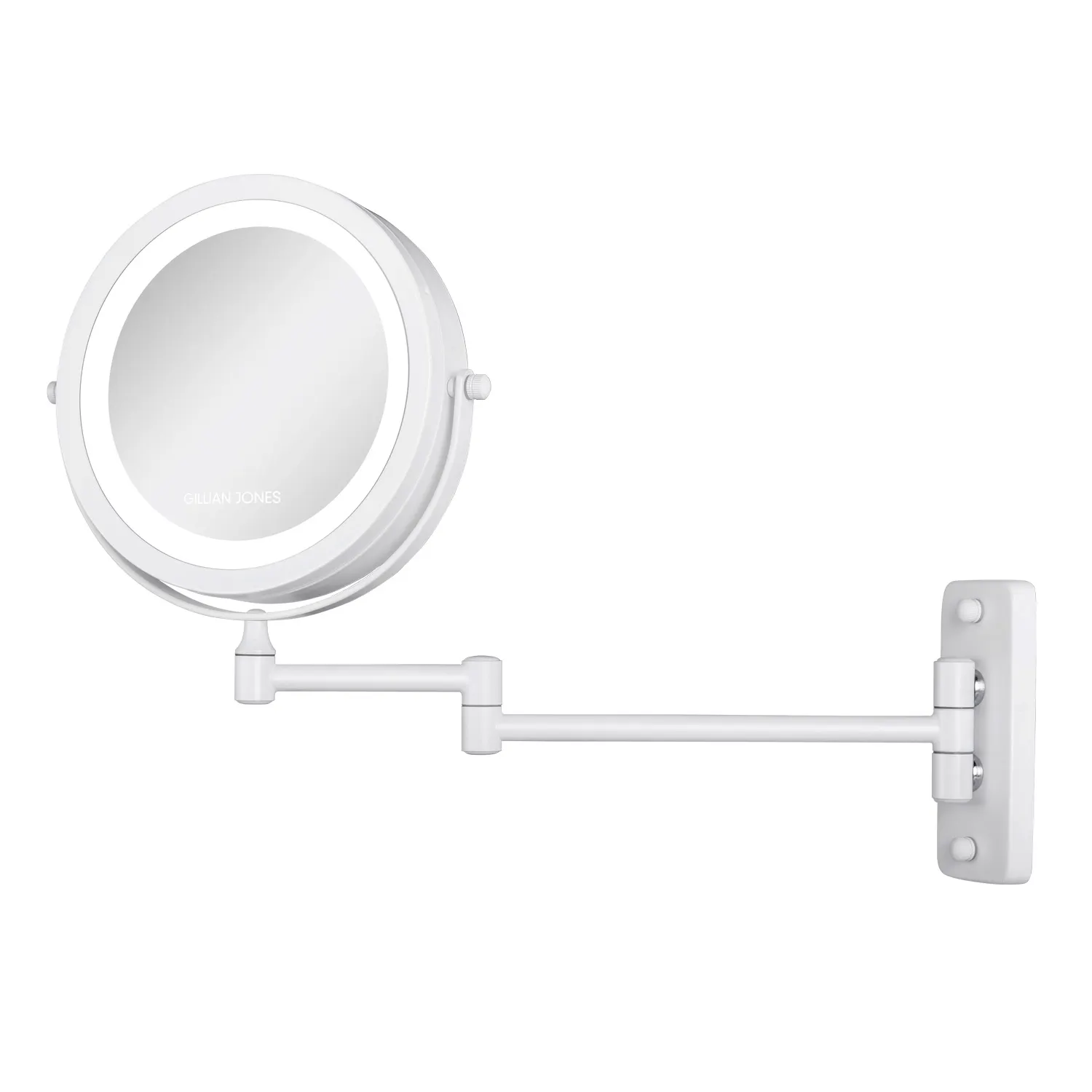 Gillian Jones Double-Sided Wall Mirror White with LED Light 1 st