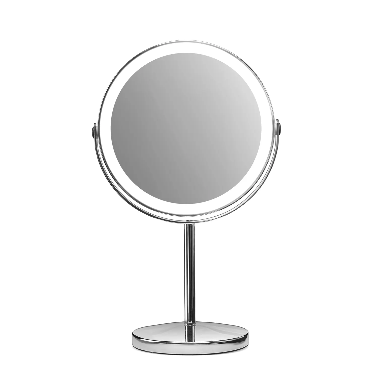 Gillian Jones Rechargeable LED Table Mirror Chrome 1 st
