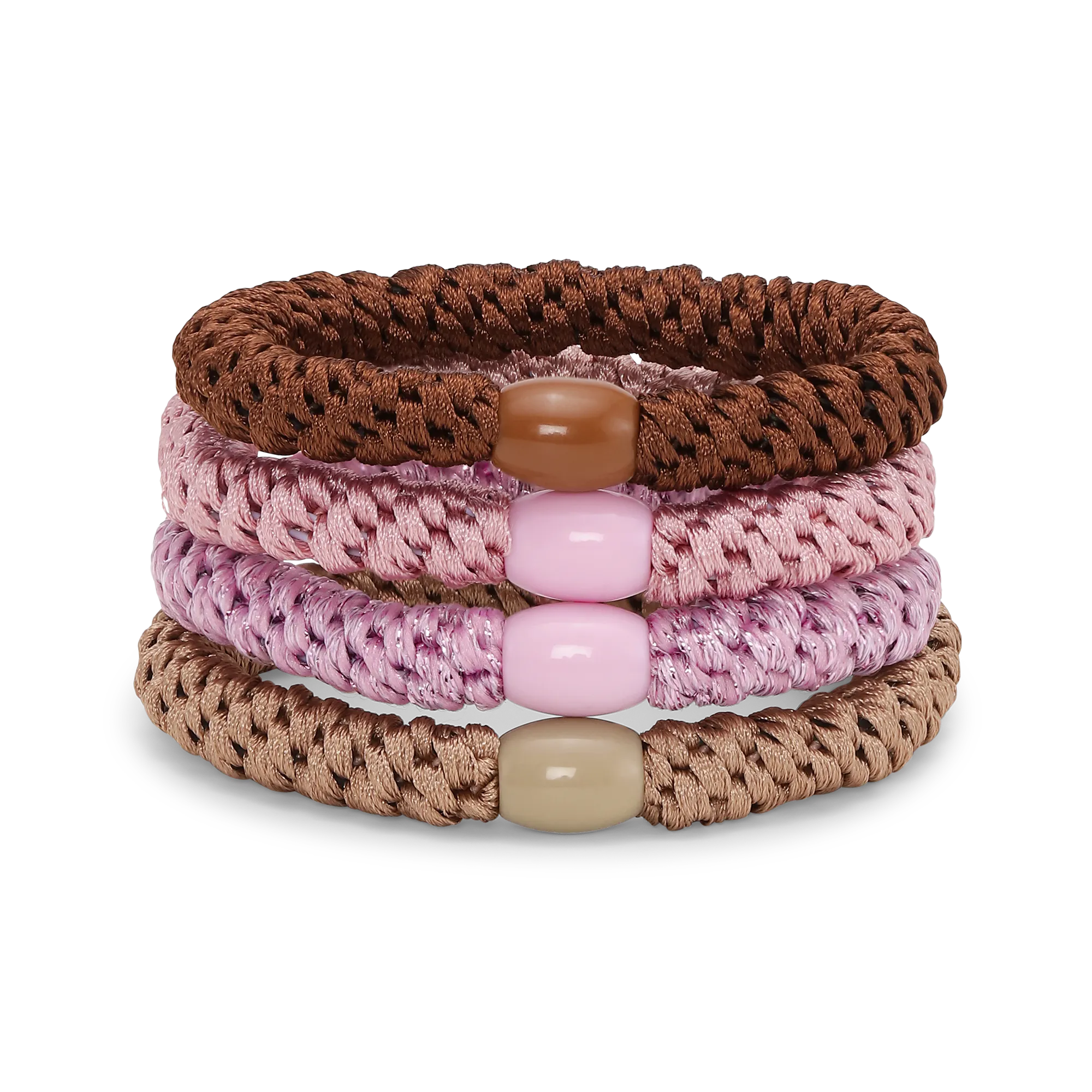 Sui Ava Basic Essentials Elastics Rosa Energy 4 pcs
