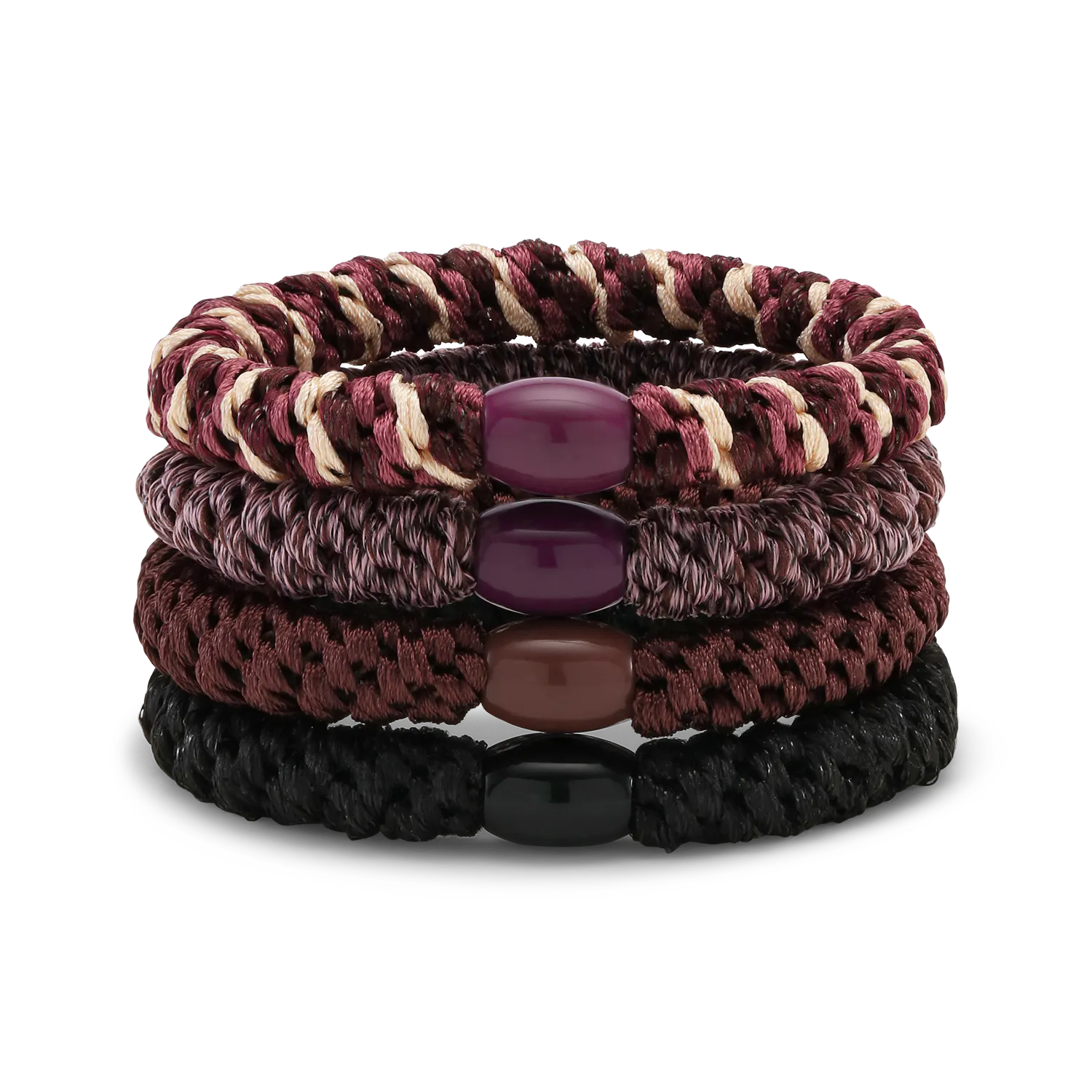 Sui Ava Basic Essentials Elastics Chocolate Fondant 4 pcs