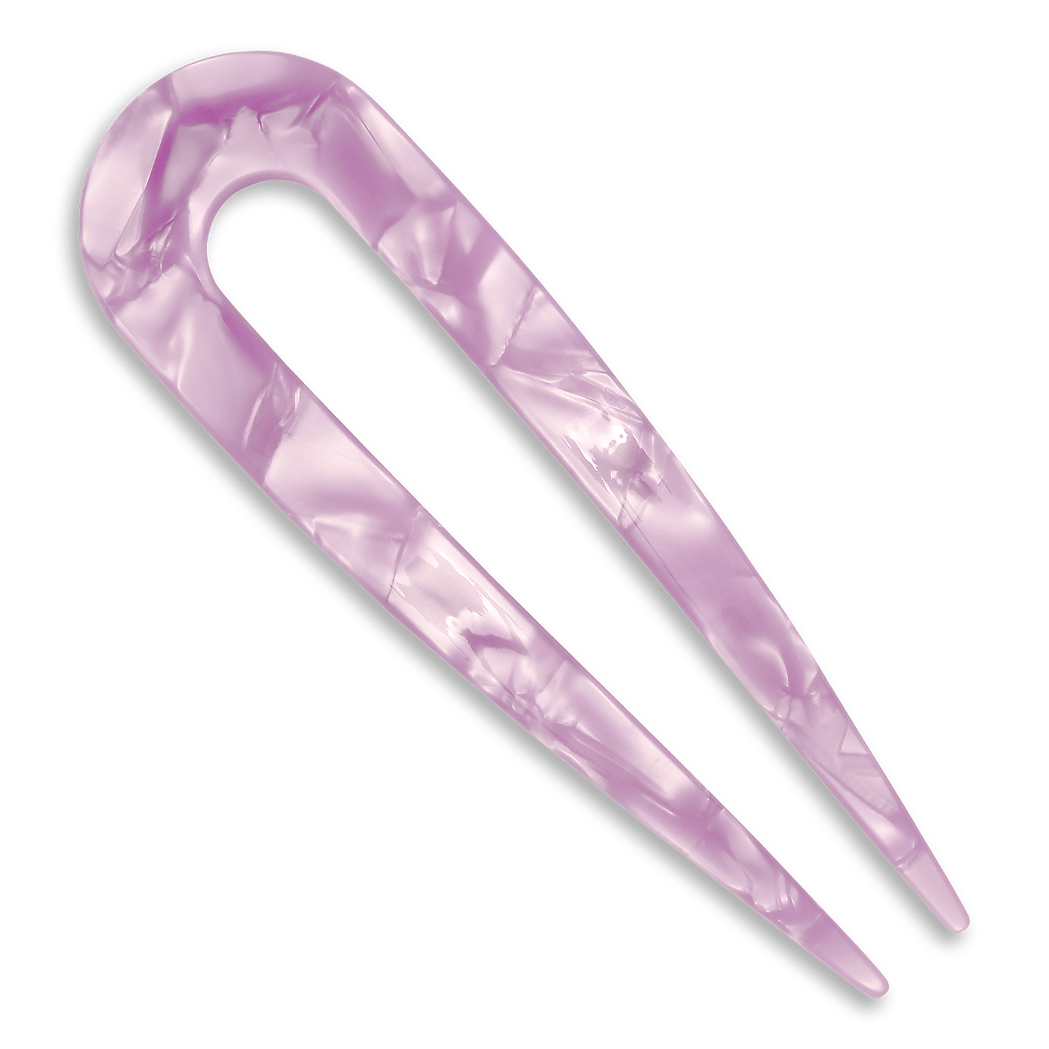 Sui Ava French Twist Tulip Pin Pastel Purple 1 st