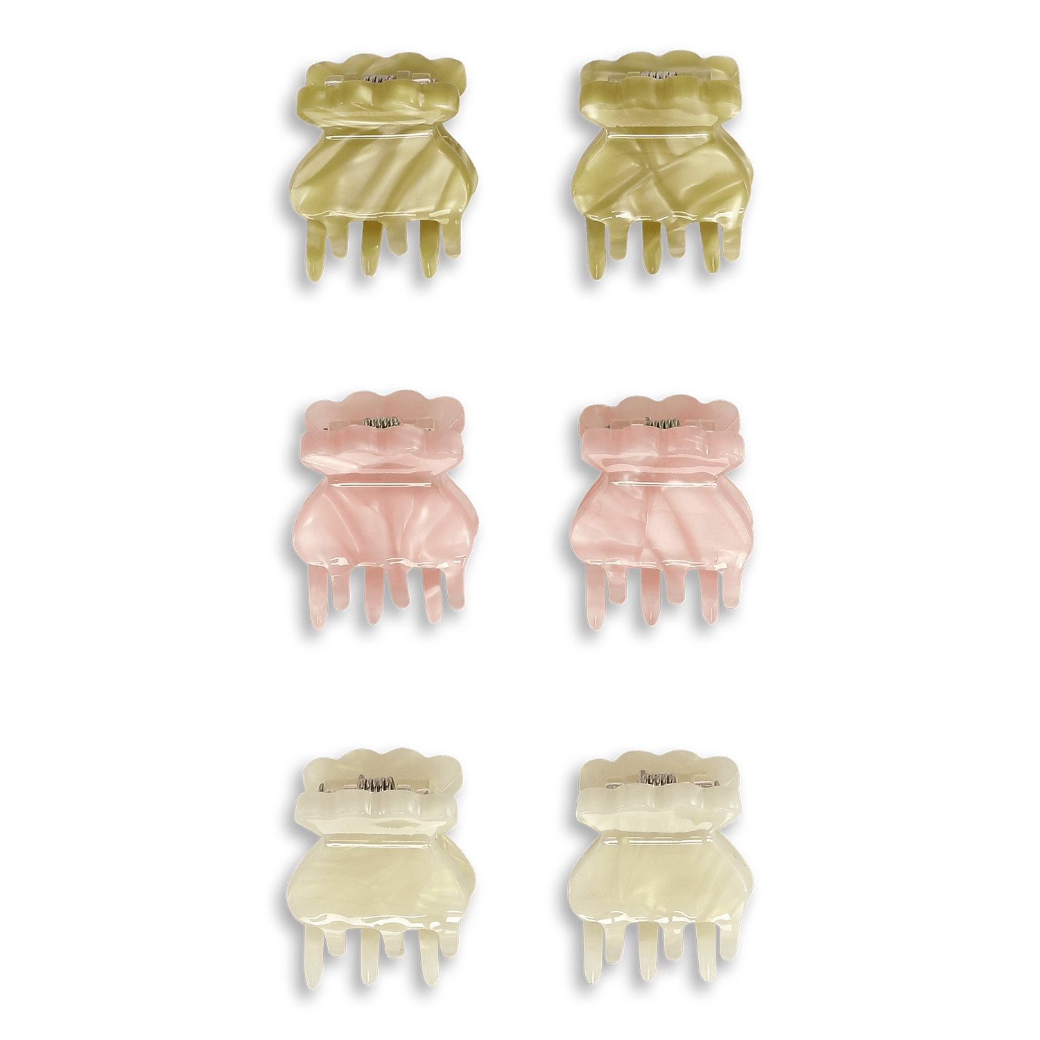 Sui Ava Tiny Soft Serve Claws Helle Mix 6 st