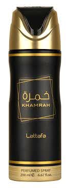 Lattafa Khamrah Deodorant Spray 200 ml
