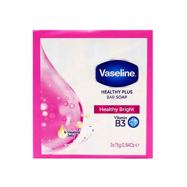 Vaseline Vitamin B3 Healthy Bright Soap Bar 75 g + 75 g + 75 g