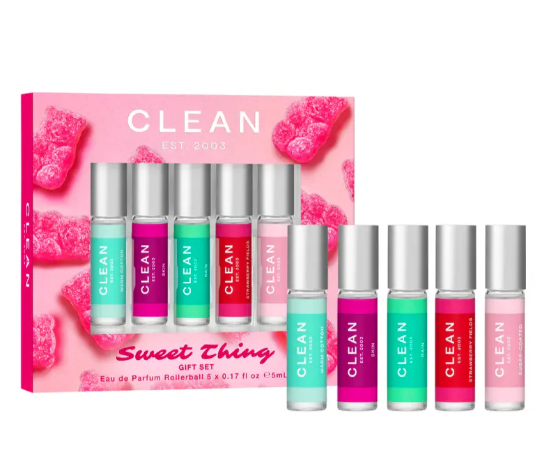 Clean Gift Set Spring Sweet Things EDP 5 ml + 5 ml + 5 ml + 5 ml + 5 ml